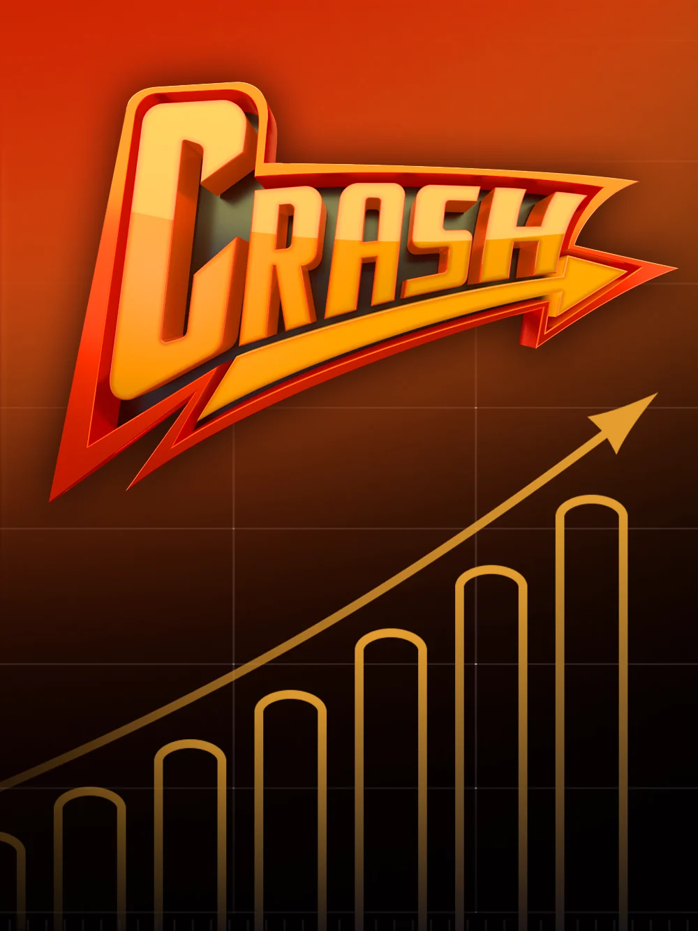 Tarjeta tipo crash con velocidad, multiplicadores y lectura intensa.